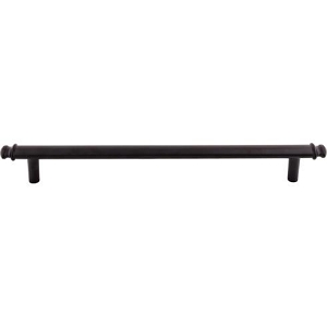 Top Knobs TK3058BLK Julian Appliance Pull 12 Inch CC Flat Black
