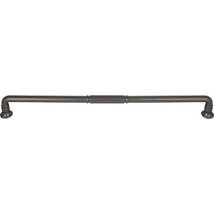 Top Knobs TK1009AG Kent Appliance Pull 18 Inch CC Ash Gray