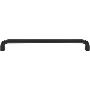 Top Knobs TK1037BLK Pomander Appliance Pull 12 Inch CC Flat Black