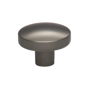 Top Knobs TK910AG Hillmont Knob 1 3/8 Inch Ash Gray