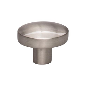 Top Knobs TK910BSN Hillmont Knob 1 3/8 Inch Brushed Satin Nickel
