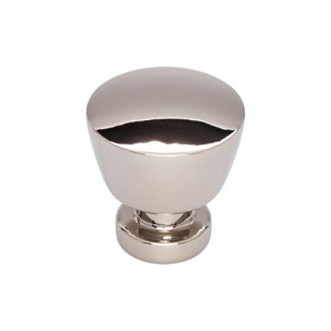 Top Knobs TK960PN Allendale Knob 1 1/8 Inch Polished Nickel