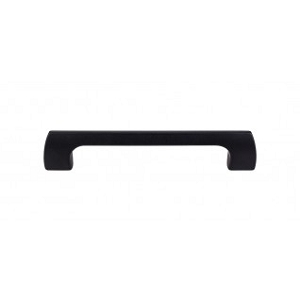 Top Knobs TK544BLK Holland 5 1/16 Inch Cabinet Pulls Flat Black