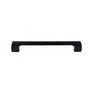 Top Knobs TK545BLK Holland 6 5/16 Inch Cabinet Pulls Flat Black