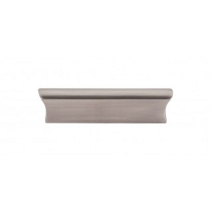 Top Knobs TK553BSN Glacier Pull 3 Inch Cabinet Pulls Brushed Satin Nickel