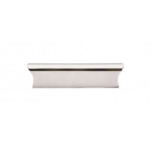Top Knobs TK553PN Glacier Pull 3 Inch Cabinet Pulls Polished Nickel