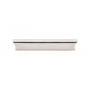 Top Knobs TK554PN Glacier Pull 5 Inch Cabinet Pulls Polished Nickel