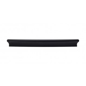 Top Knobs TK556BLK Glacier Pull 8 Inch Cabinet Pulls Flat Black