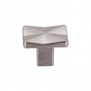 Top Knobs TK560BSN Quilted Knob 1 1/4 Inch Brushed Satin Nickel