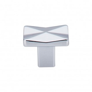 Top Knobs TK560PC Quilted Knob 1 1/4 Inch Polished Chrome