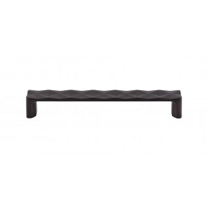 Top Knobs TK563SAB Quilted Pull 6 5/16 Inch CC Sable