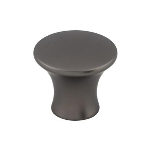Top Knobs TK591AG Oculus Medium Round Cabinet Knob 1 1/8 Inch Ash Gray
