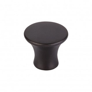 Top Knobs TK591SAB Oculus Medium Round Cabinet Knob 1 1/8 Inch Sable