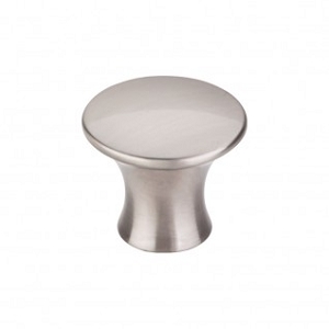 Top Knobs TK592BSN Oculus Large Round Cabinet Knob 1 5/16 Inch Brushed Satin Nickel