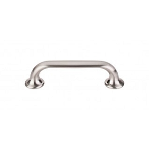 Top Knobs TK593BSN Oculus Oval Pull 3 3/4 Inch Cabinet Pulls Brushed Satin Nickel