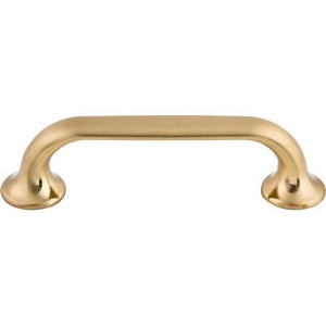 Top Knobs TK593HB Oculus Oval Pull 3 3/4 Inch Cabinet Pulls Honey Bronze
