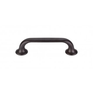 Top Knobs TK593SAB Oculus Oval Pull 3 3/4 Inch Cabinet Pulls Sable