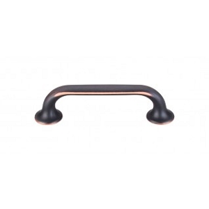 Top Knobs TK593UM Oculus Oval Pull 3 3/4 Inch Cabinet Pulls Umbrio