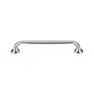Top Knobs TK595BSN Oculus Oval Pull 6 5/16 Inch Cabinet Pulls Brushed Satin Nickel