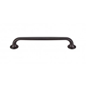 Top Knobs TK595SAB Oculus Oval Pull 6 5/16 Inch Cabinet Pulls Sable