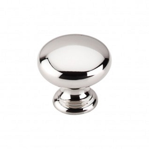 Top Knobs M1312 Mushroom Knob 1 1/4 Inch Polished Nickel