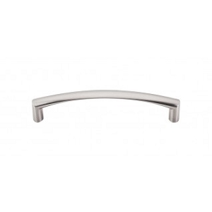 Top Knobs M391 Nouveau Griggs Pull 5 1/16 Inch CC Brushed Satin Nickel