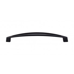 Top Knobs TK147BLK Verona Appliance Pull 12 Inch CC Flat Black