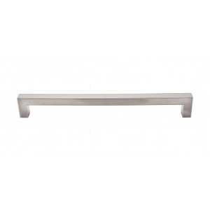 Top Knobs TK164BSN Square Appliance Pull 12 Inch CC Brushed Satin Nickel