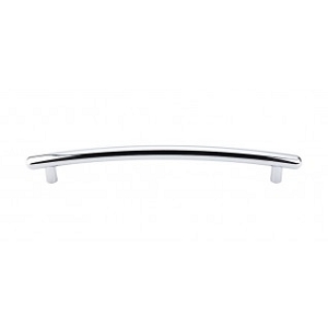 Top Knobs TK170PC Curved Appliance Pull 12 Inch CC Polished Chrome