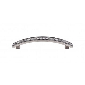Top Knobs TK175PTA Trevi Crest Pull 5 Inch CC Pewter Antique