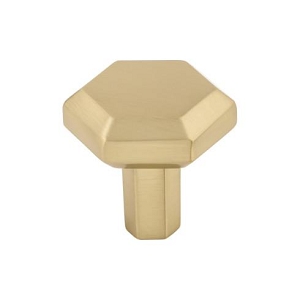 Top Knobs TK791HB Lydia 1 1/8 inch Knob Honey Bronze