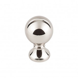 Top Knobs TK801PN Kara 1 inch Cabinet Knob Polished Nickel