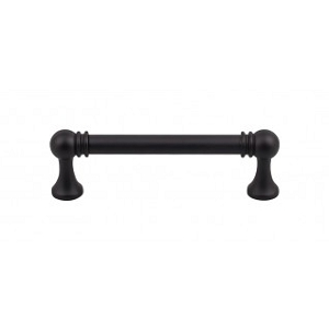 Top Knobs TK802BLK Kara 3 3/4 inch CC Pull Black