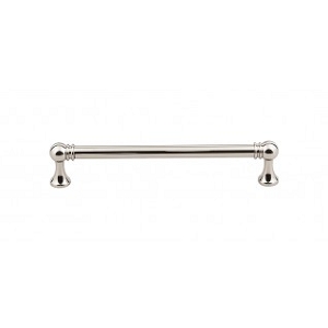 Top Knobs TK804PN Kara 6 5/16 inch CC Pull Polished Nickel
