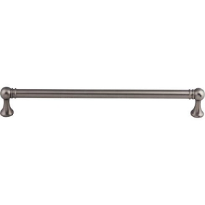 Top Knobs TK806AG Kara 8 13/16 inch CC Pull Ash Gray