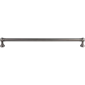 Top Knobs TK807AG Kara 12 inch CC Pull Ash Gray