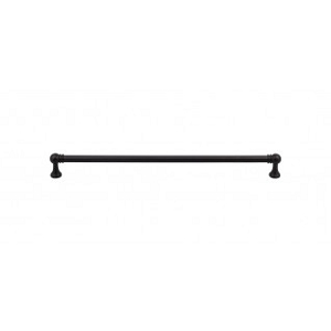 Top Knobs TK807BLK Kara 12 inch CC Pull Black
