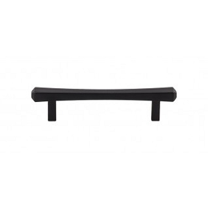 Top Knobs TK812BLK Juliet 3 3/4 inch CC Pull Black