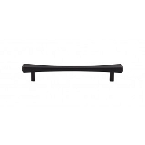 Top Knobs TK814BLK Juliet 6 5/16 inch CC Pull Black
