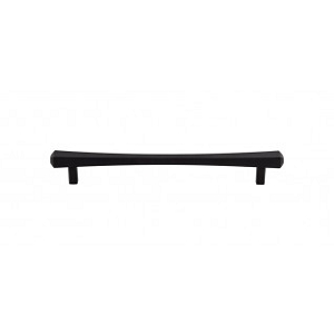 Top Knobs TK815BLK Juliet 7 9/16 inch CC Pull Black