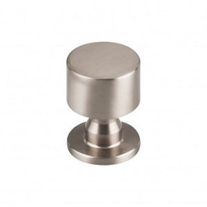 Top Knobs TK820BSN Lily 1 inch Cabinet Knob Brushed Satin Nickel
