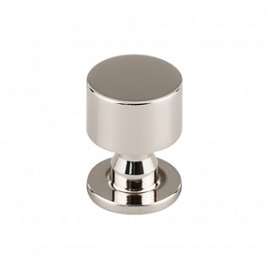 Top Knobs TK820PN Lily 1 inch Cabinet Knob Polished Nickel