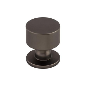 Top Knobs TK821AG Lily 1 1/8 inch Knob Ash Gray