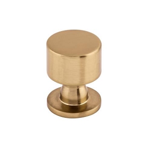 Top Knobs TK821HB Lily 1 1/8 inch Knob Honey Bronze
