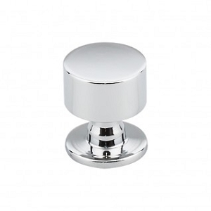 Top Knobs TK821PC Lily 1 1/8 inch Knob Polished Chrome
