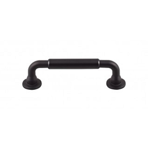 Top Knobs TK822BLK Lily 3 3/4 inch CC Pull Black