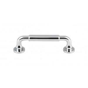 Top Knobs TK822PC Lily 3 3/4 inch CC Pull Polished Chrome