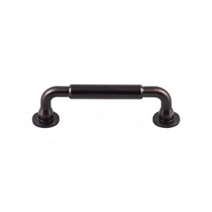 Top Knobs TK822TB Lily 3 3/4 inch CC Pull Tuscan Bronze