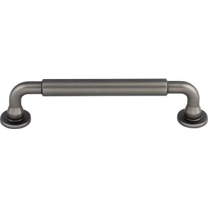 Top Knobs TK823AG Lily 5 1/16 inch CC Pull Ash Gray
