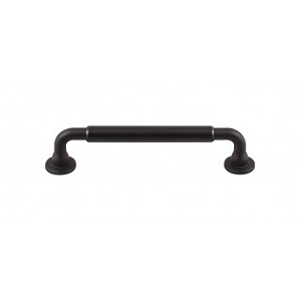 Top Knobs TK823BLK Lily 5 1/16 inch CC Pull Black